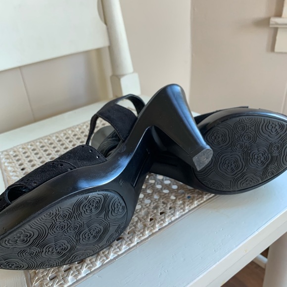 CORDANI HEELS, BLACK SUEDE, ITALIAN MADE, SIZE 39 - Picture 6 of 10